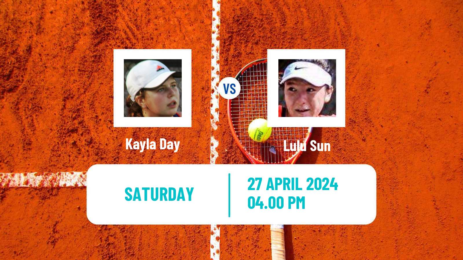 Tennis ITF W75 Charlottesville Va Women Kayla Day - Lulu Sun