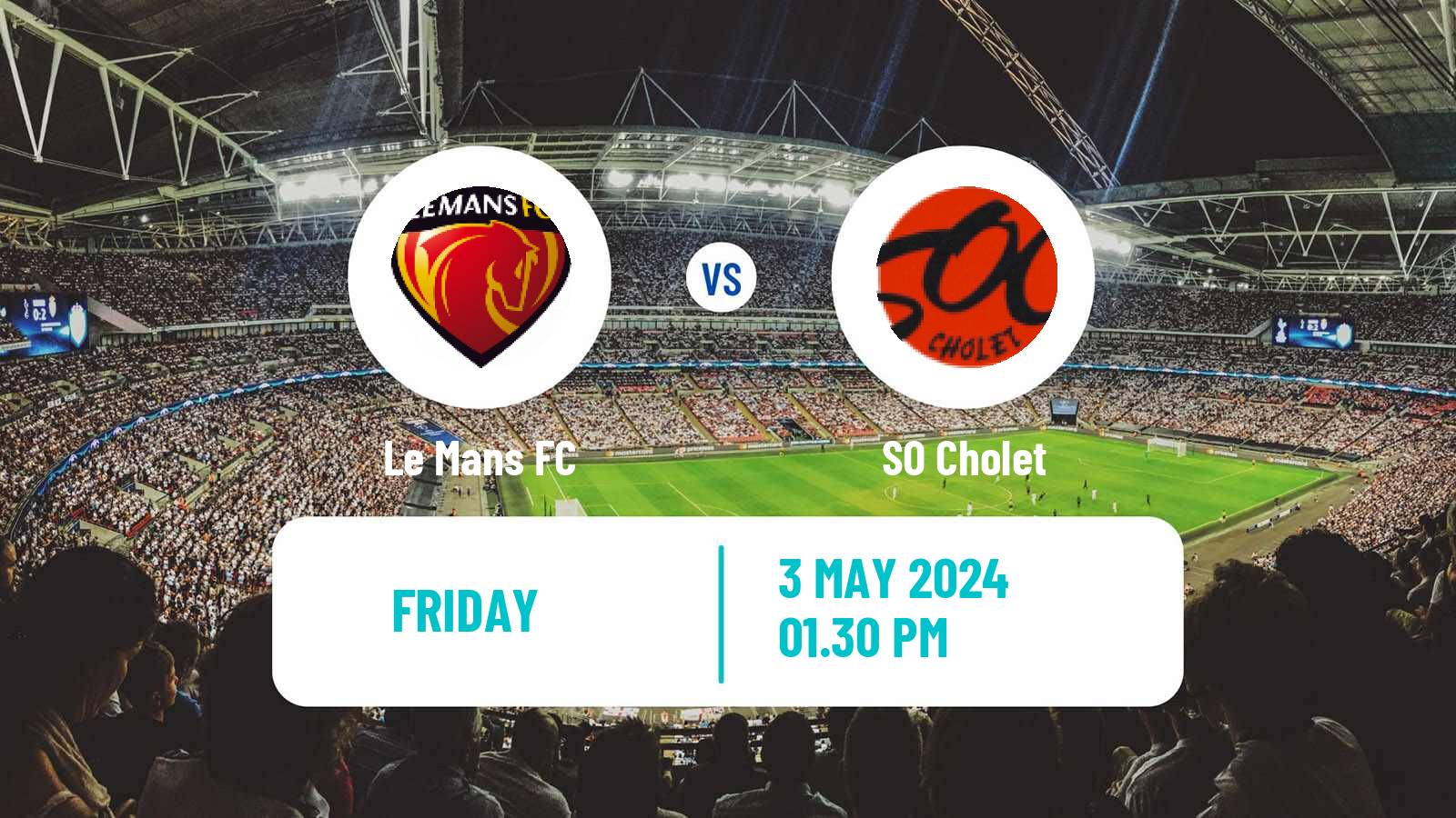 Soccer French National League Le Mans - Cholet