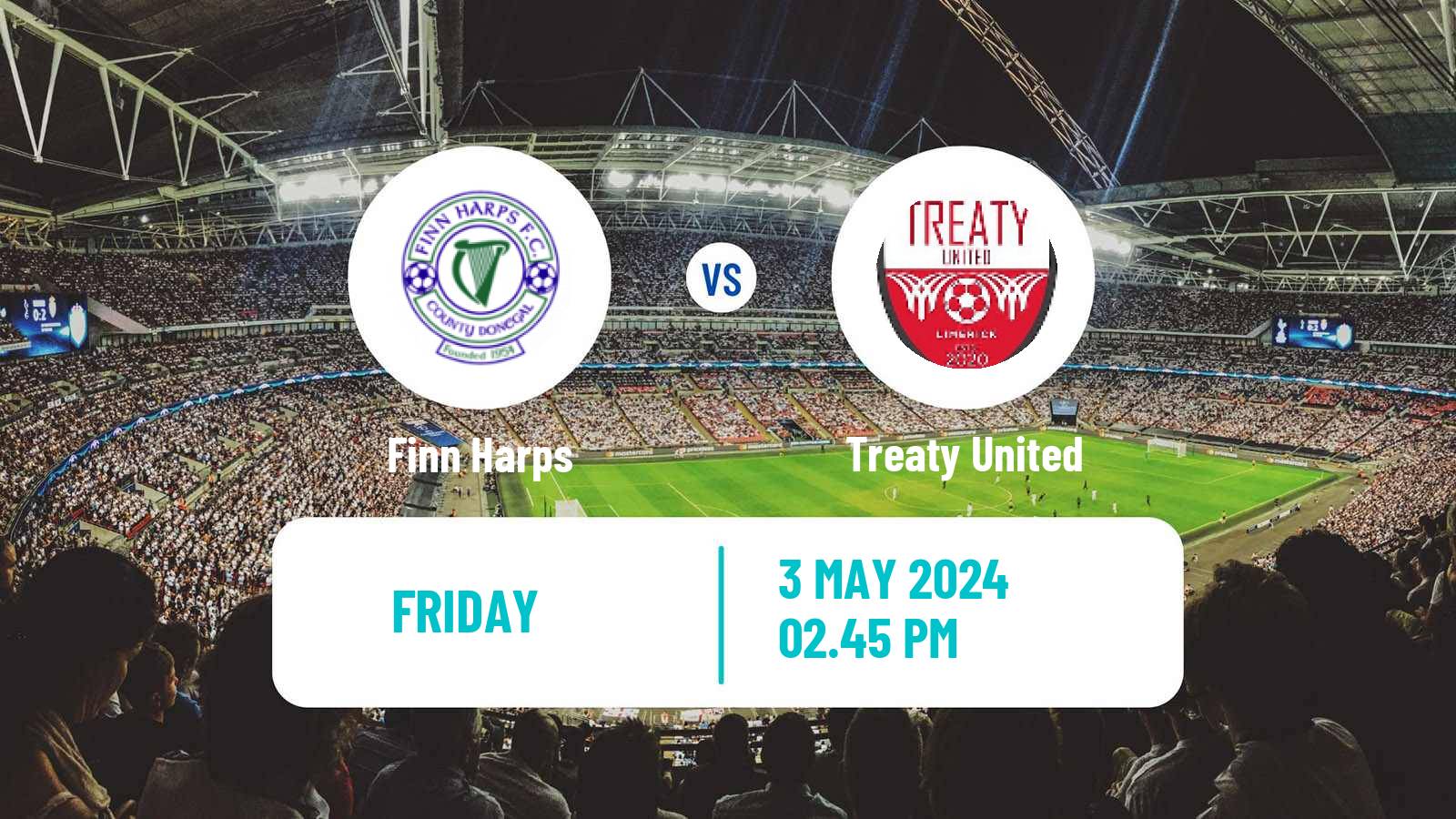 Soccer Irish Division 1 Finn Harps - Treaty United