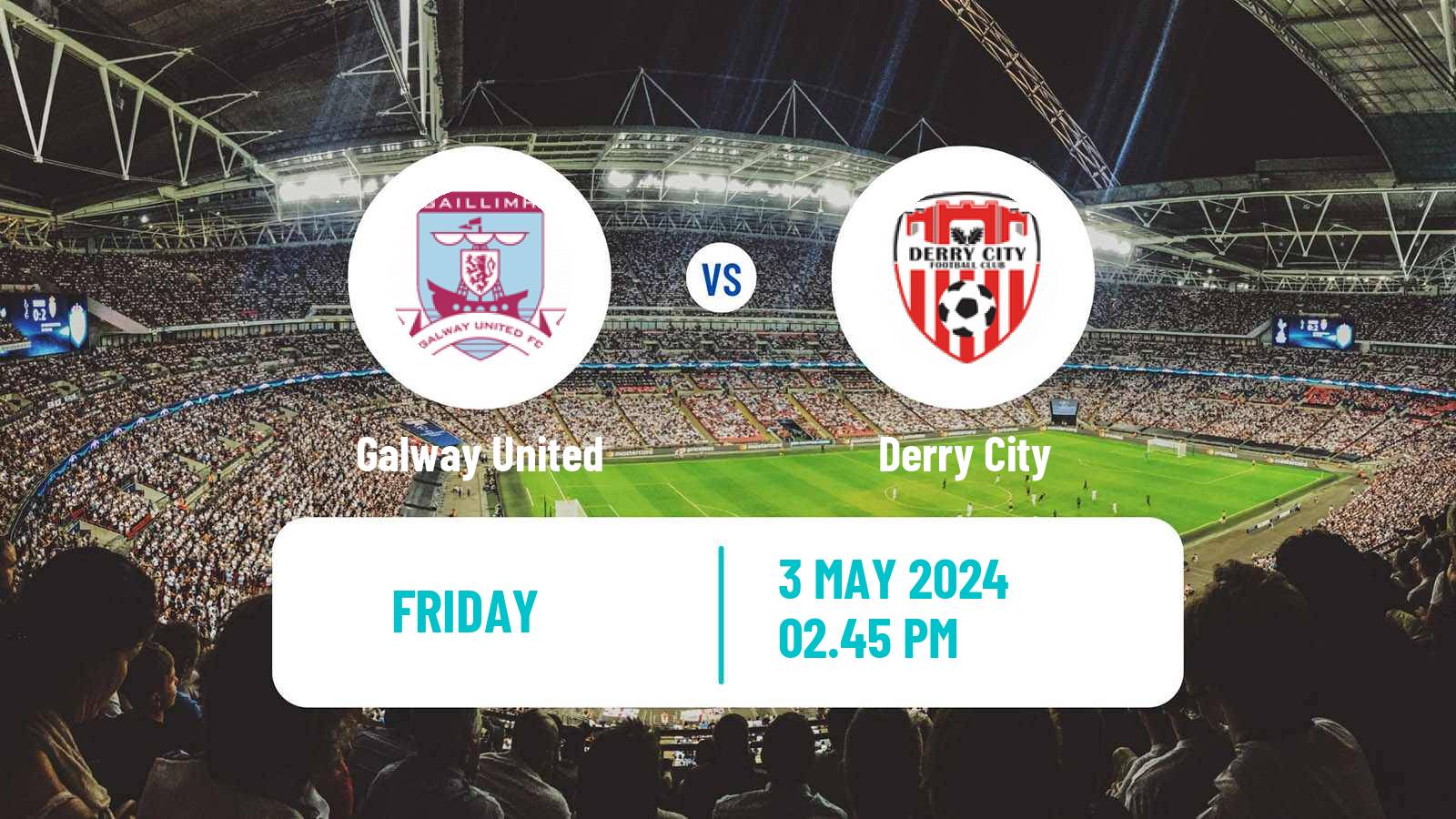 Soccer Irish Premier Division Galway United - Derry City