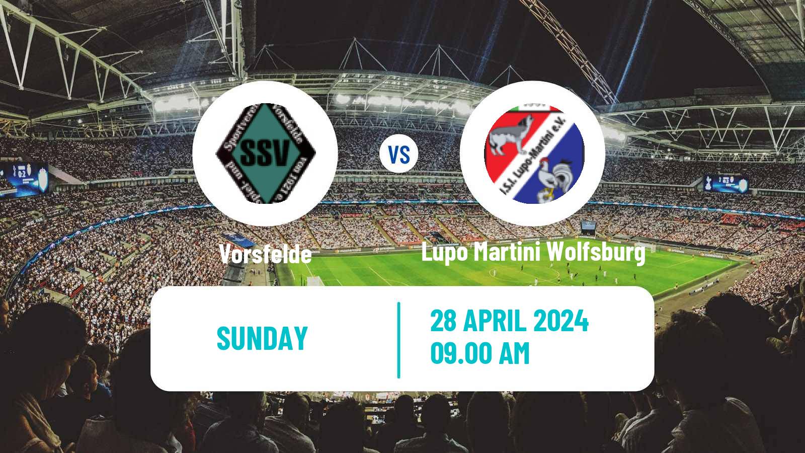 Soccer German Oberliga Niedersachsen Vorsfelde - Lupo Martini Wolfsburg