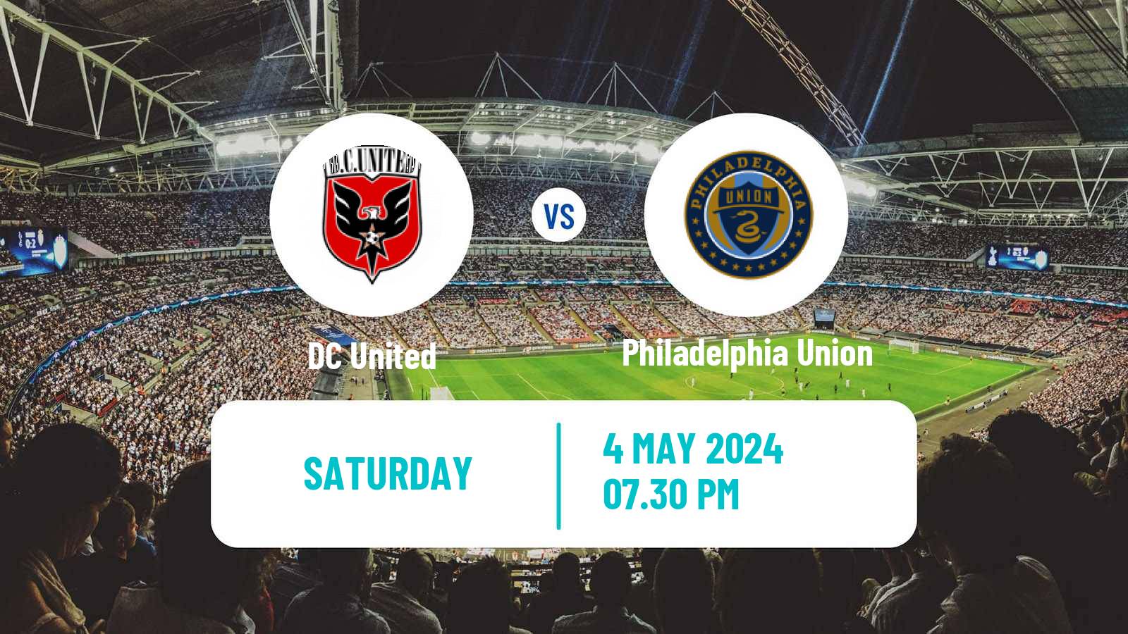 Soccer MLS DC United - Philadelphia Union