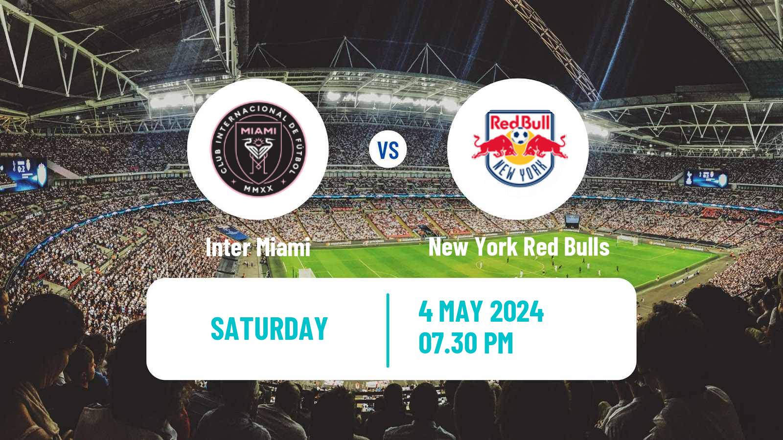 Soccer MLS Inter Miami - New York Red Bulls