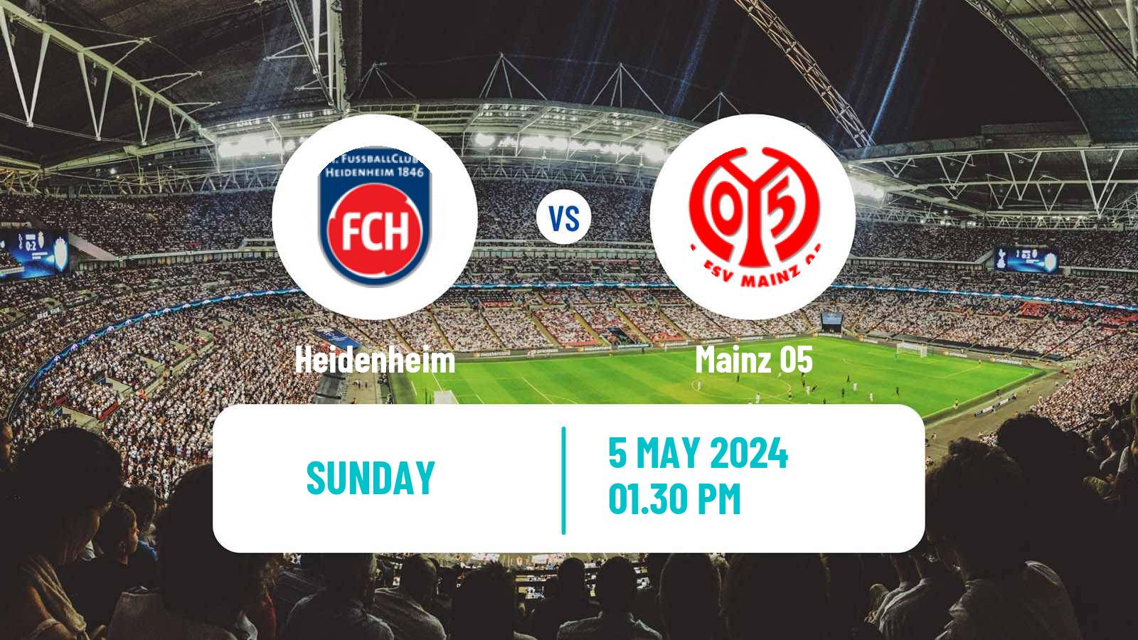 Soccer German Bundesliga Heidenheim - Mainz