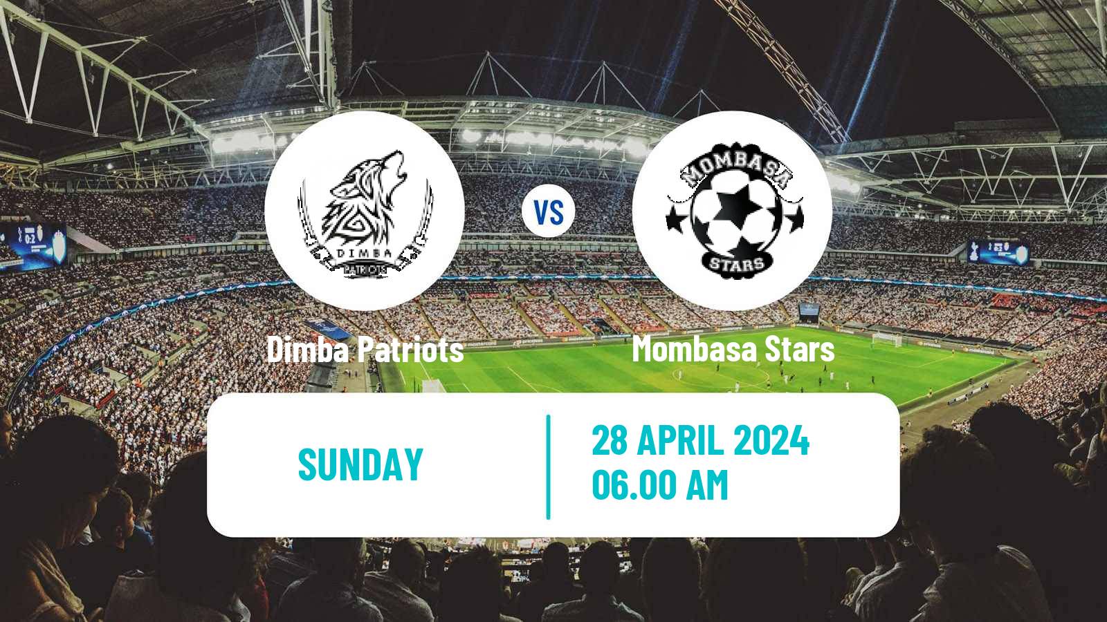 Soccer Kenyan Super League Dimba Patriots - Mombasa Stars