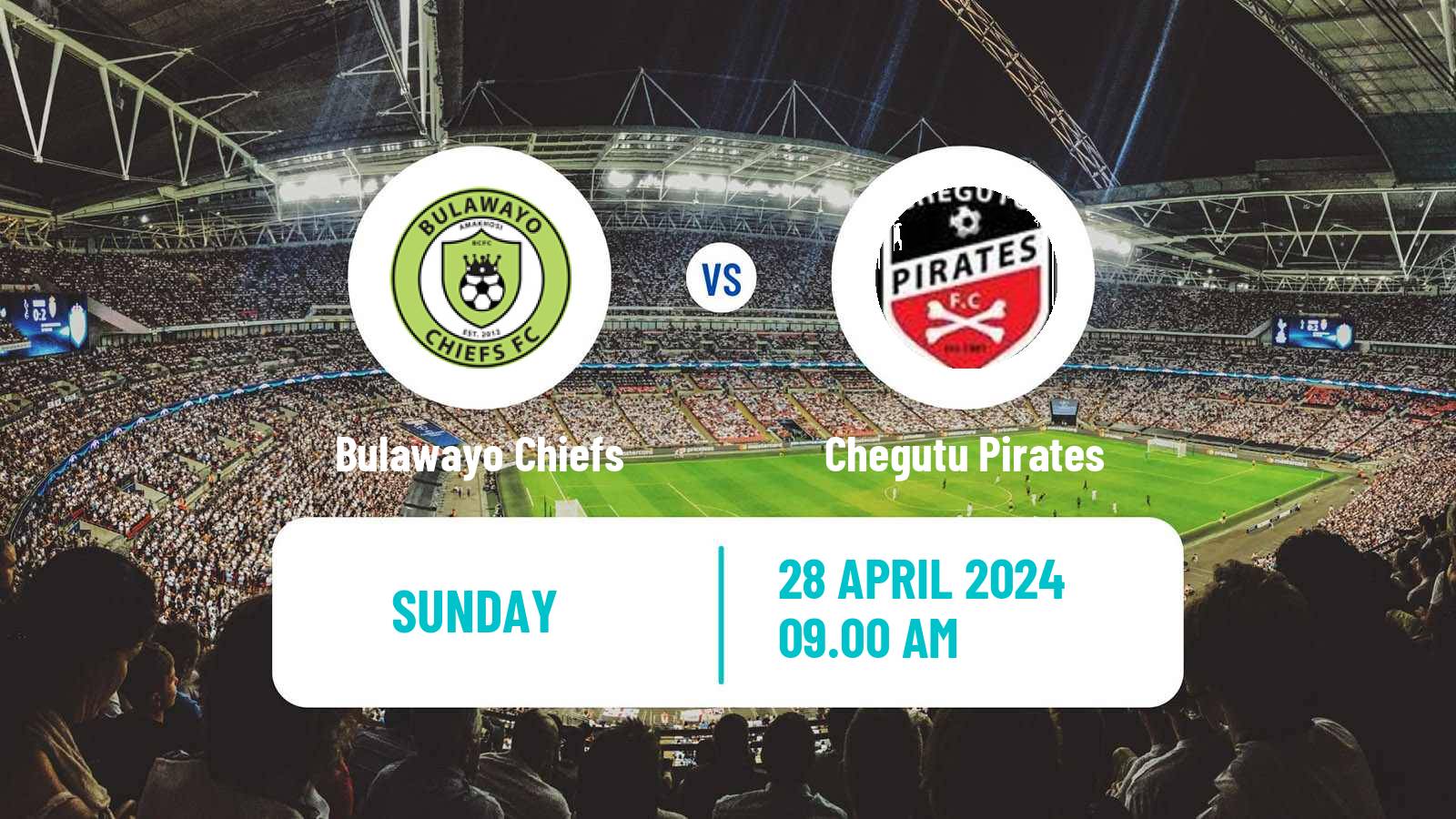 Soccer Zimbabwe Premier League Bulawayo Chiefs - Chegutu Pirates