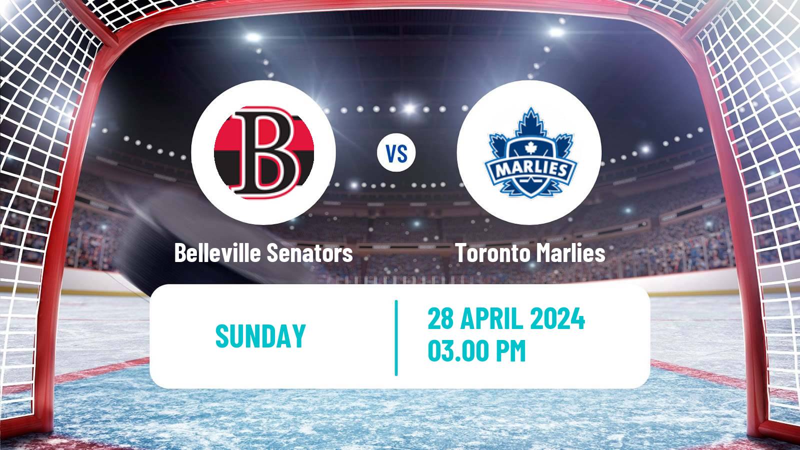 Hockey AHL Belleville Senators - Toronto Marlies