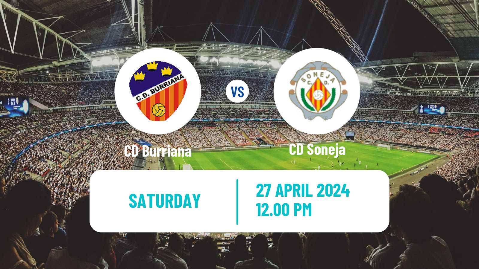 Soccer Spanish Tercera RFEF - Group 6 Burriana - Soneja