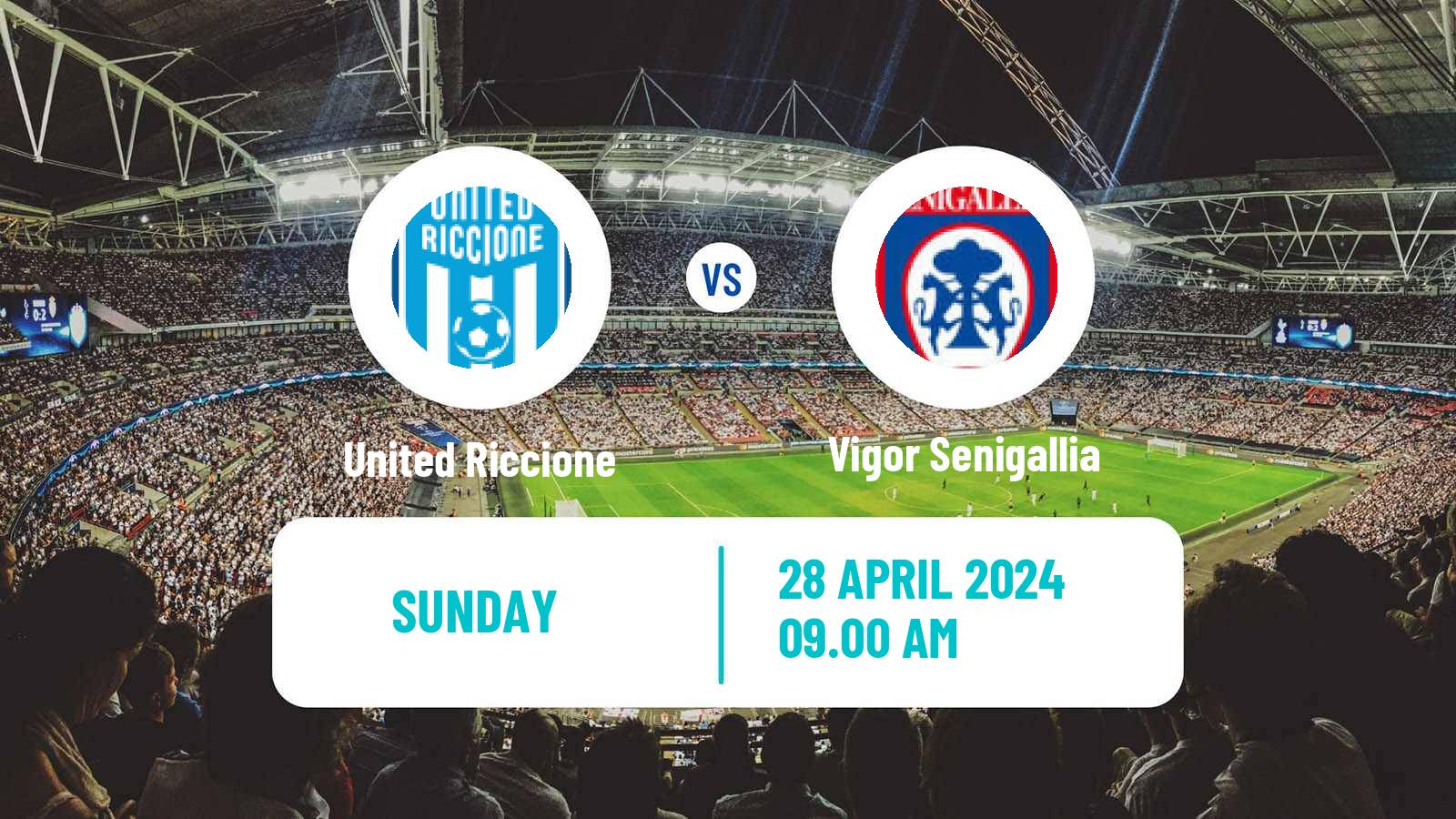 Soccer Italian Serie D - Group F United Riccione - Vigor Senigallia