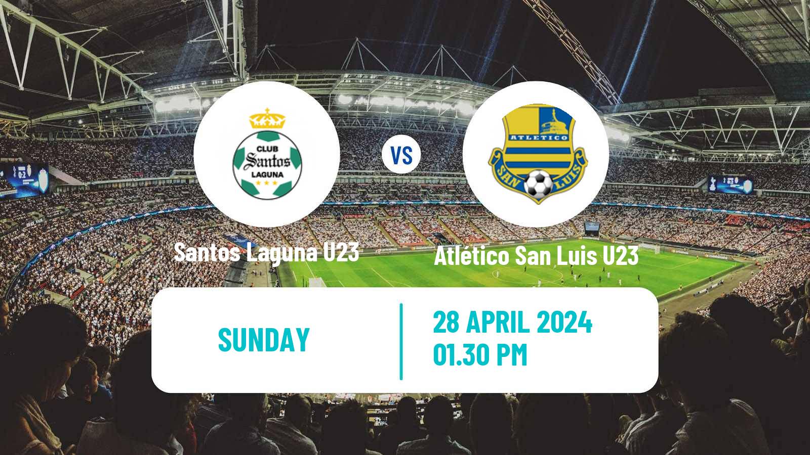Soccer Mexican Liga MX U23 Santos Laguna U23 - Atlético San Luis U23