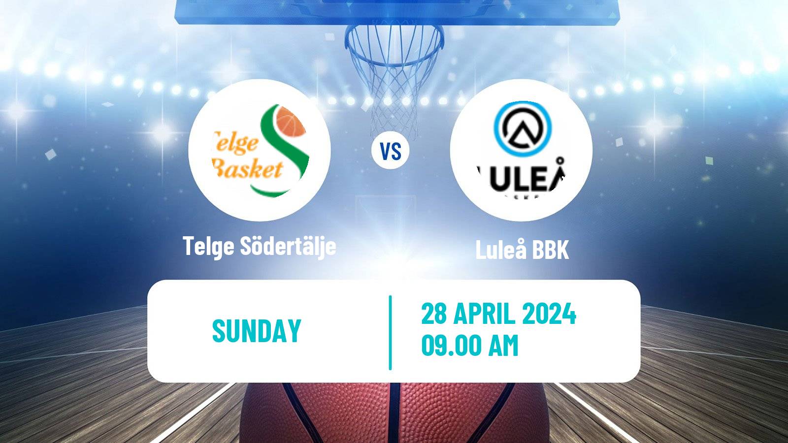 Basketball Swedish Basketligan Women Telge Södertälje - Luleå