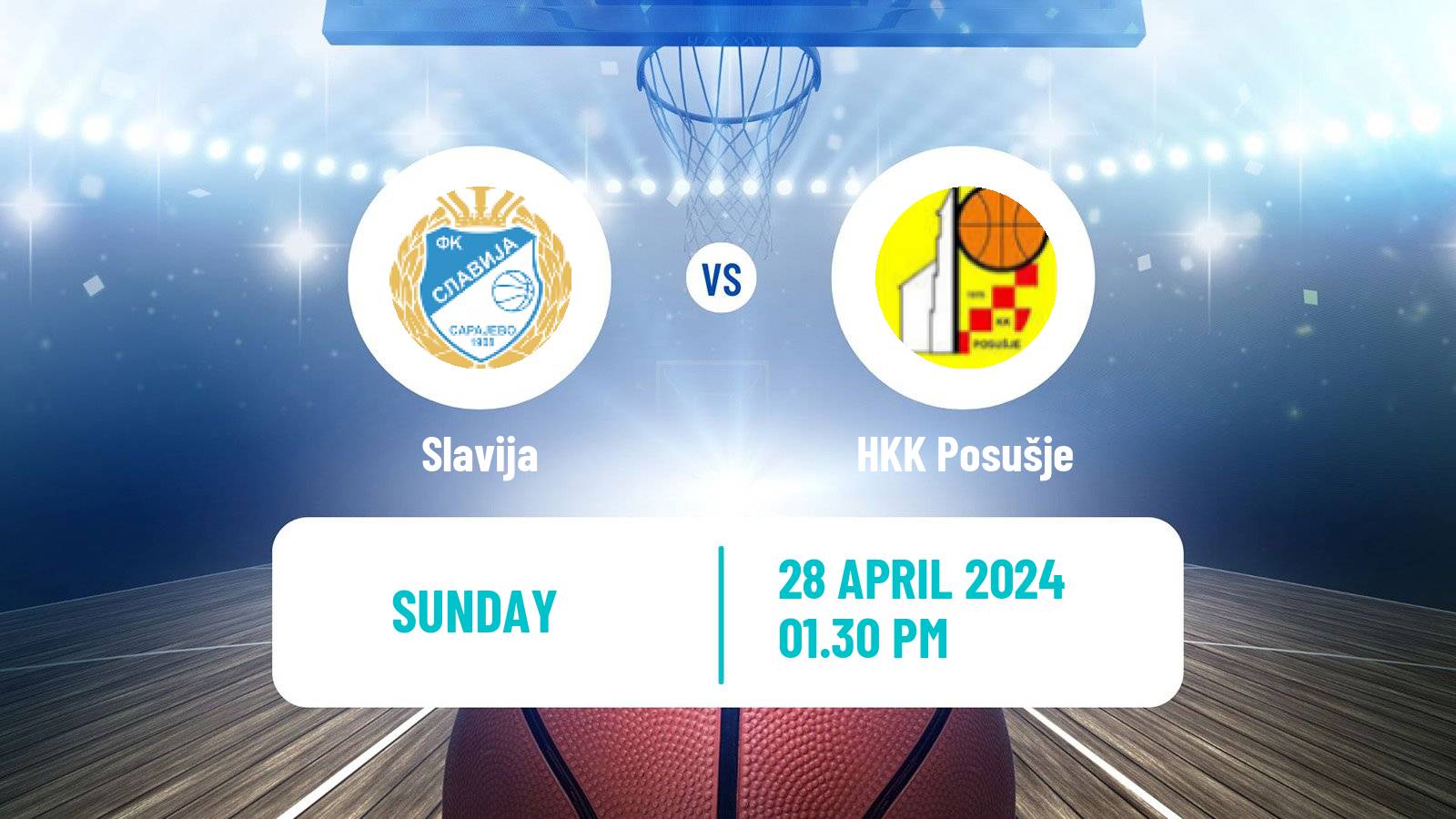 Basketball Bosnian Prvenstvo Basketball Slavija - Posušje