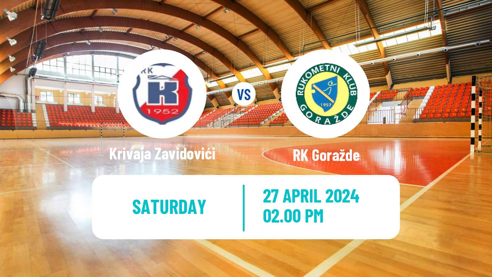 Handball Bosnian Premijer Liga Handball Krivaja Zavidovići - Goražde