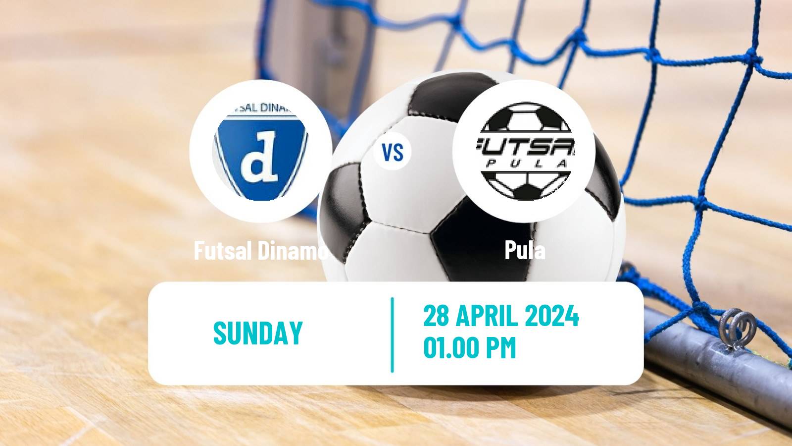 Futsal Croatian 1 HMNL Futsal Dinamo - Pula