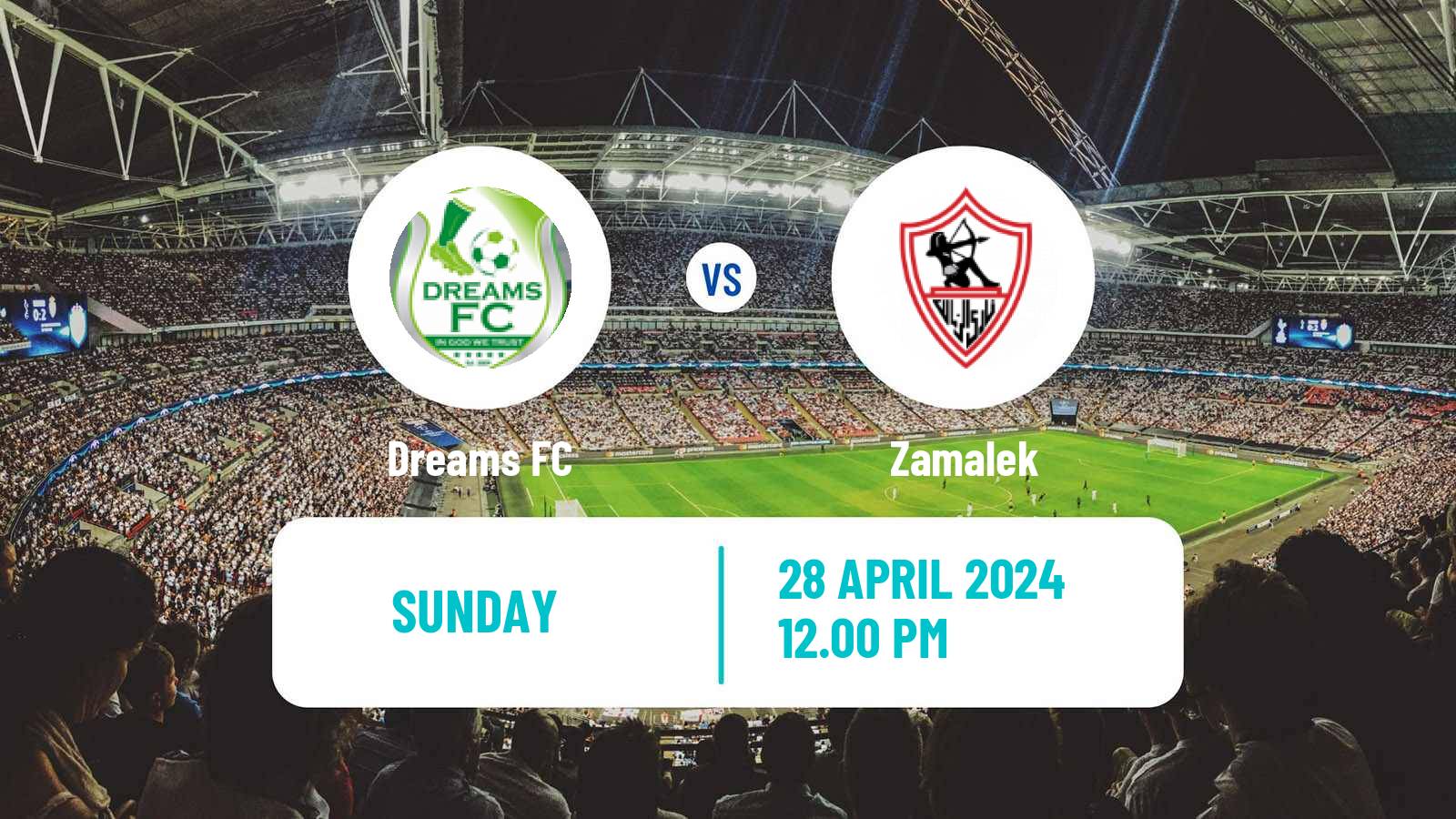 Soccer CAF Confederation Cup Dreams - Zamalek