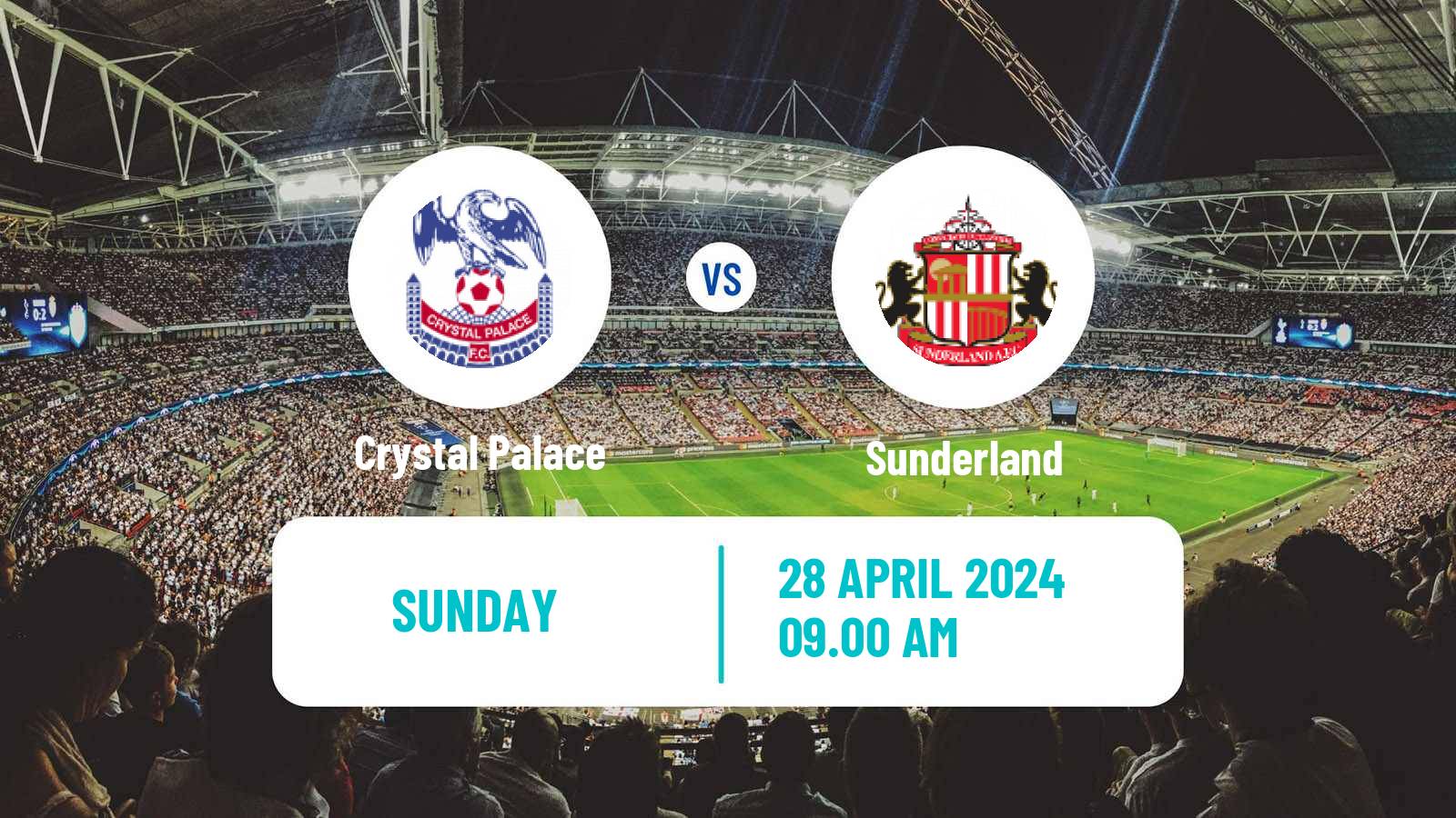 Soccer English Women Championship Crystal Palace - Sunderland