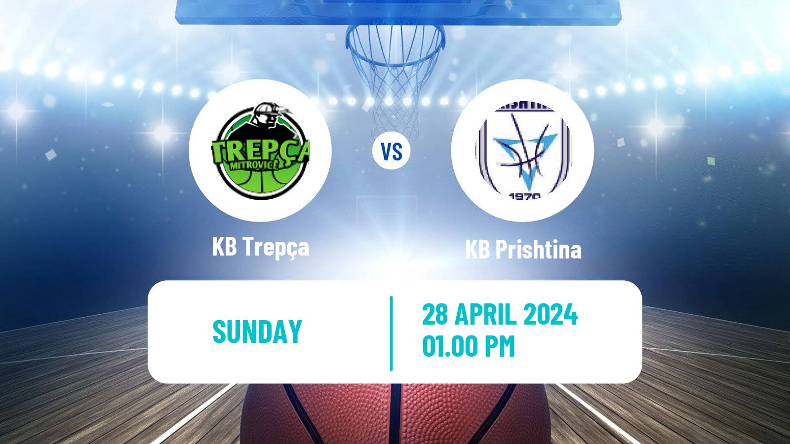 Basketball Kosovo Superliga Basketball Trepça - Prishtina