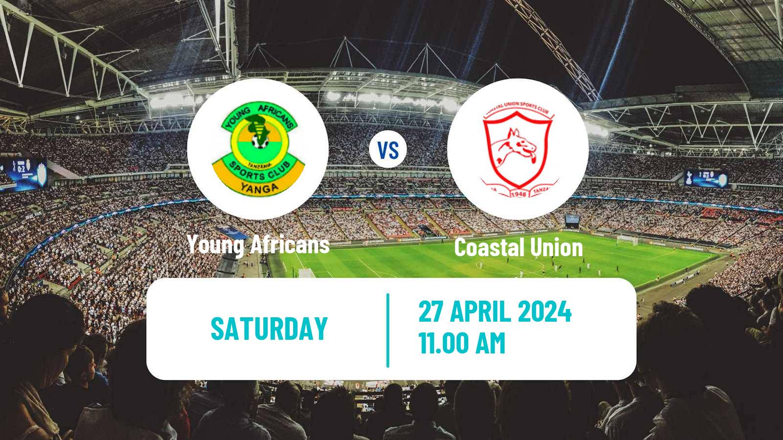 Soccer Tanzanian Premier League Young Africans - Coastal Union