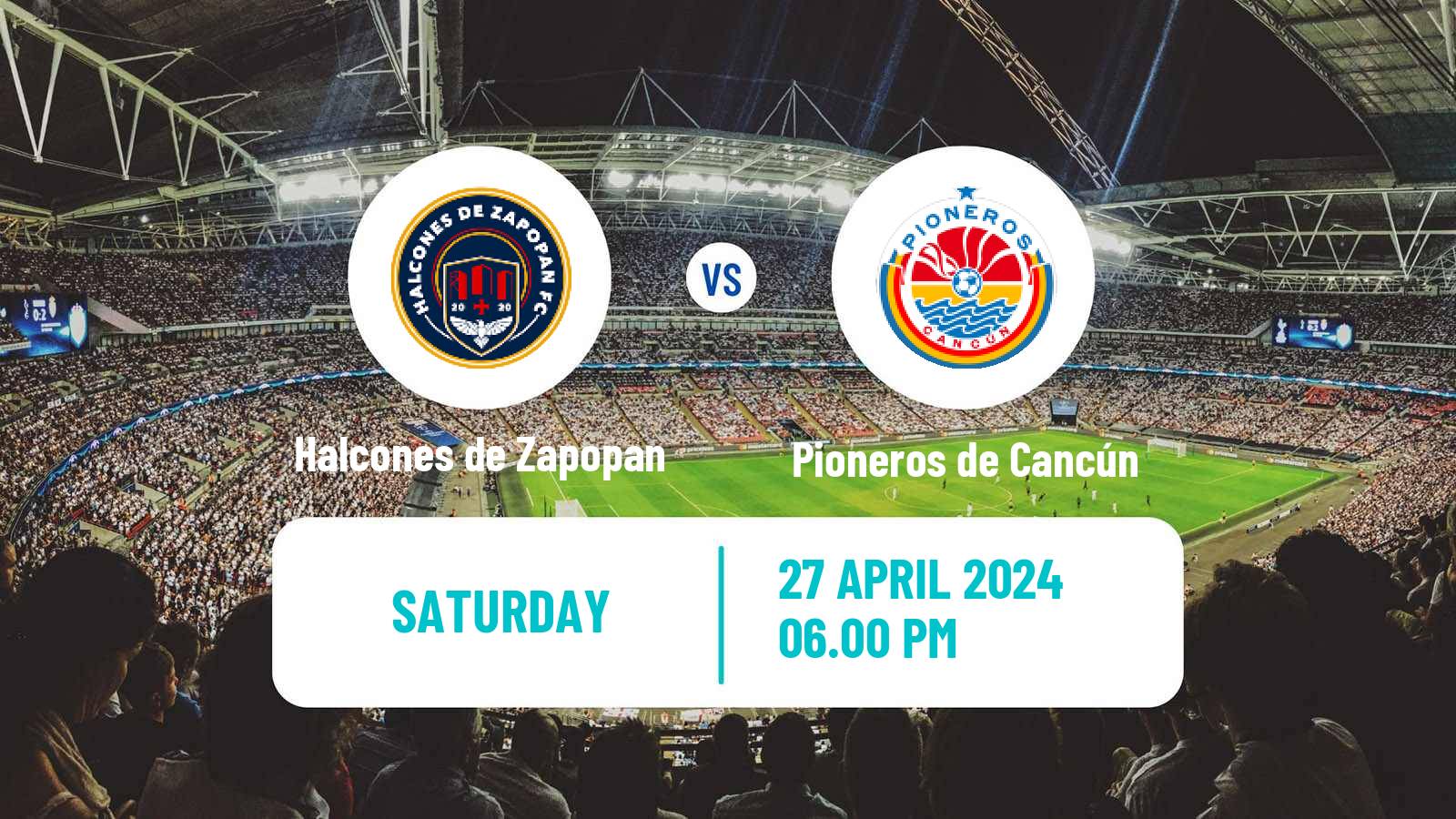 Soccer Mexican Liga Premier Serie A Halcones - Pioneros de Cancún