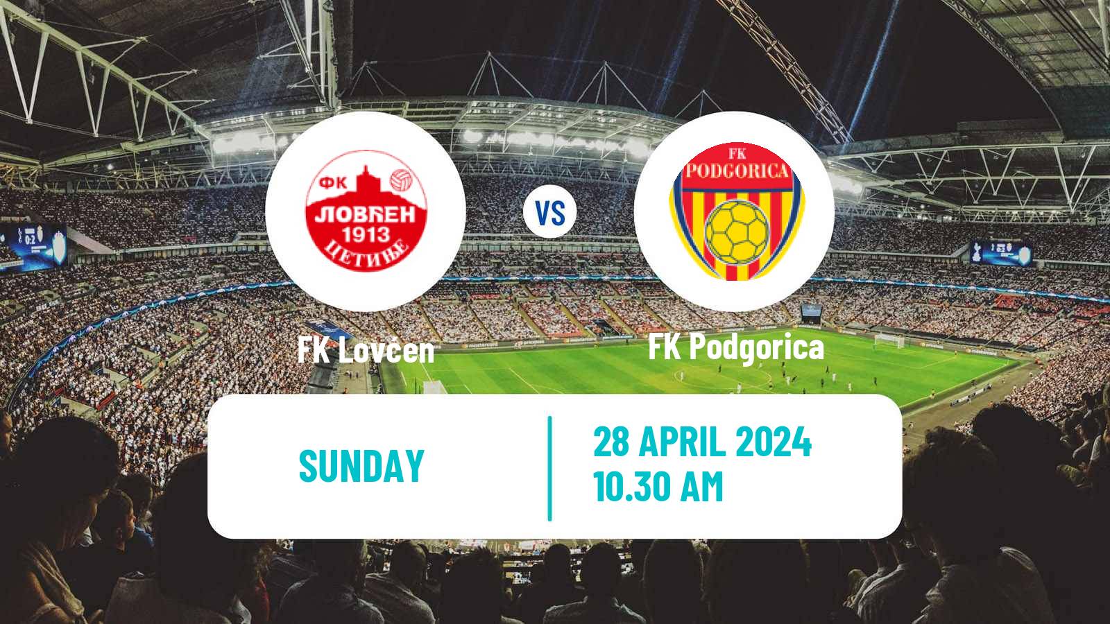 Soccer Montenegrin Druga Liga Lovćen - Podgorica