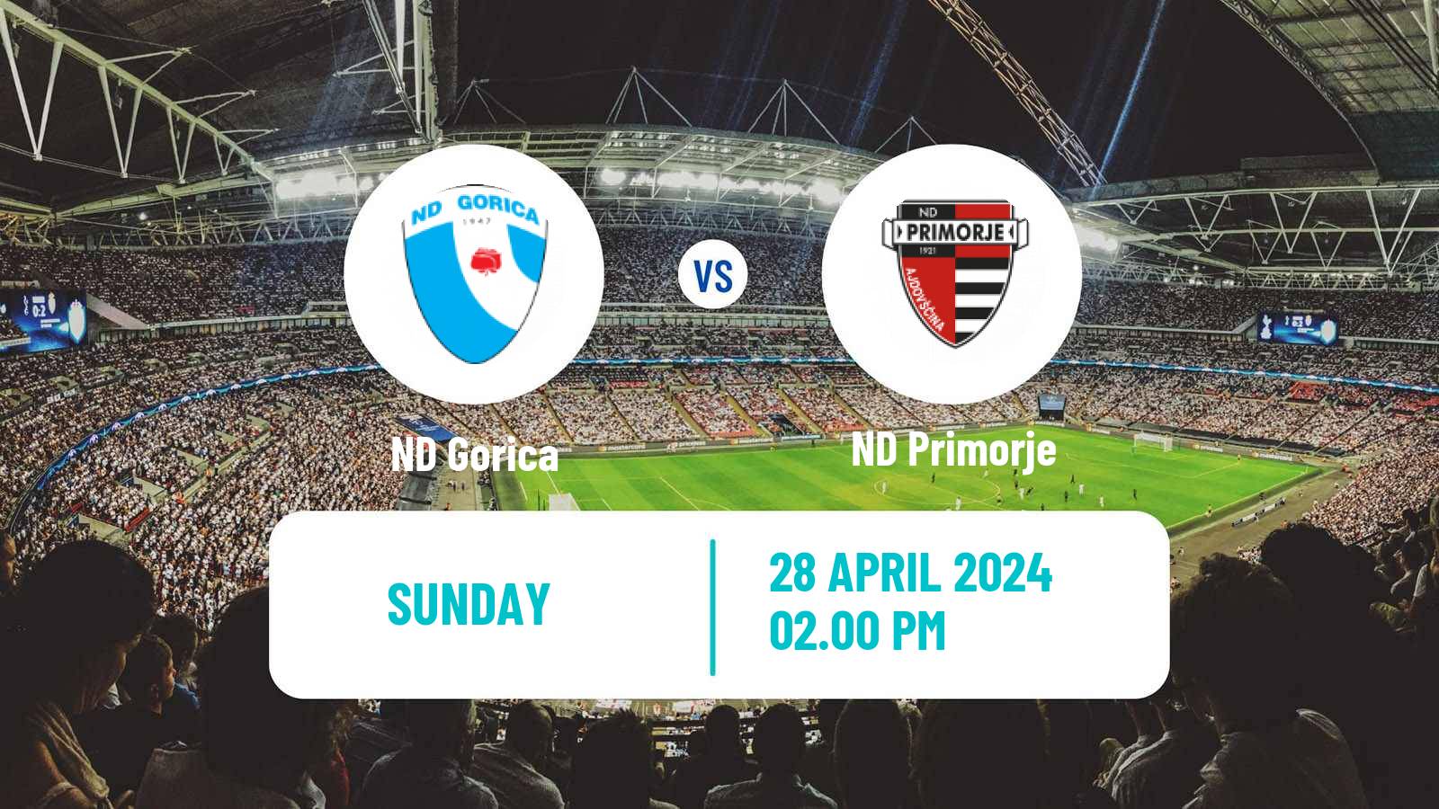Soccer Slovenian 2 SNL Gorica - Primorje