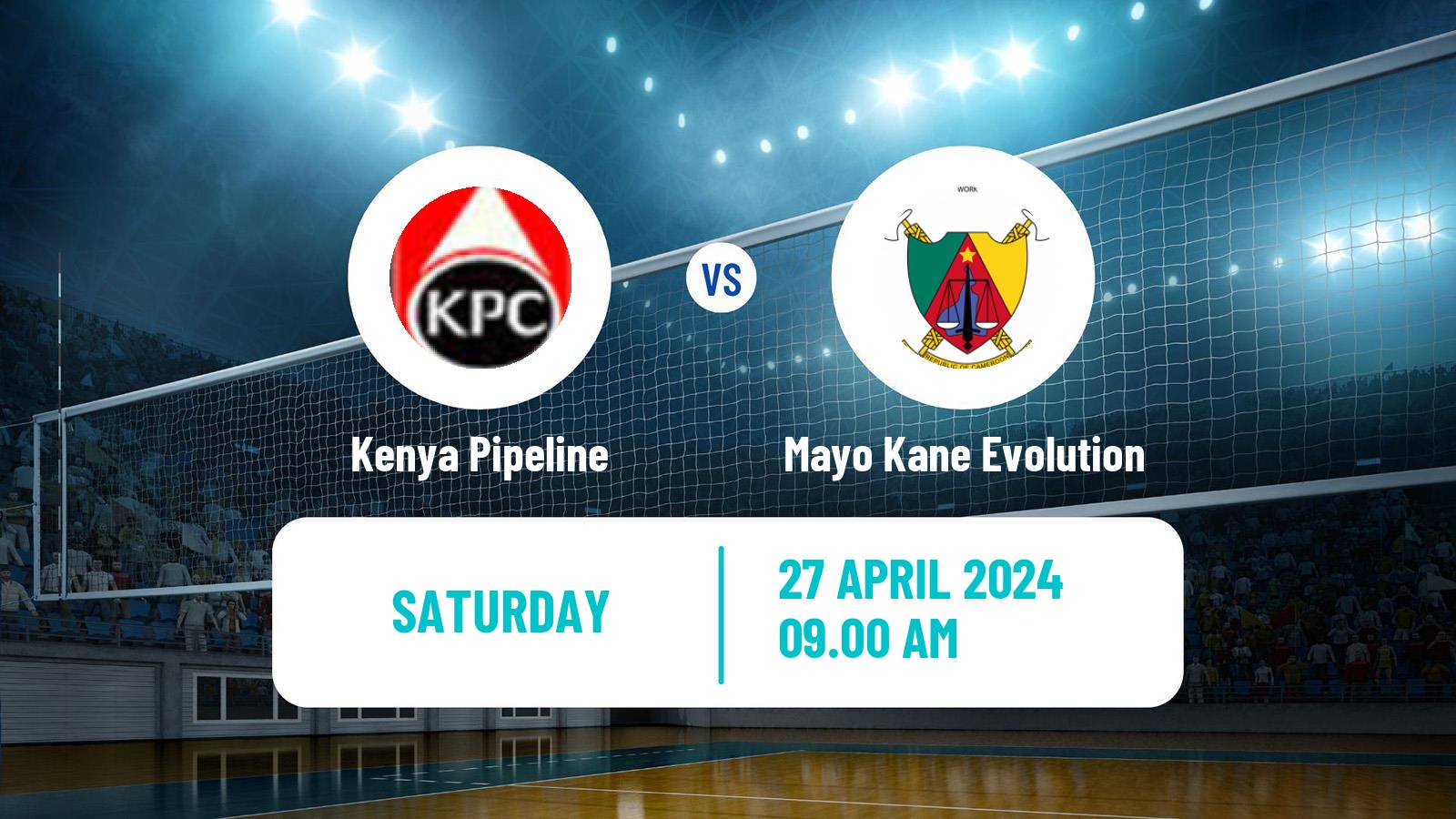 Volleyball African Club Championship Volleyball Women Kenya Pipeline - Mayo Kane Evolution