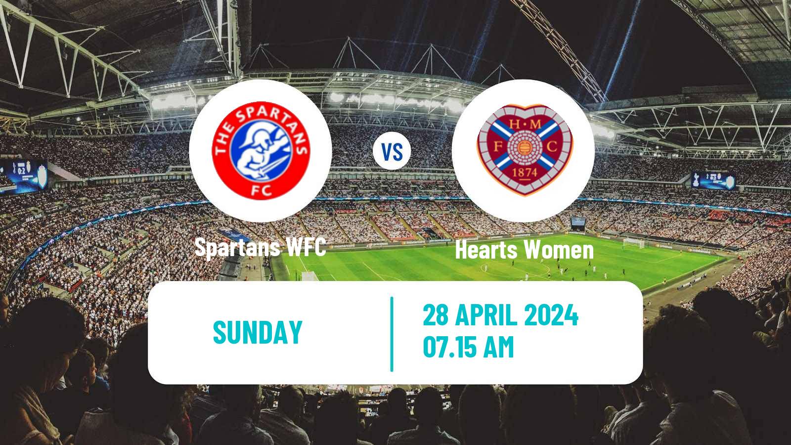 Soccer Scottish Cup Women Spartans - Hearts