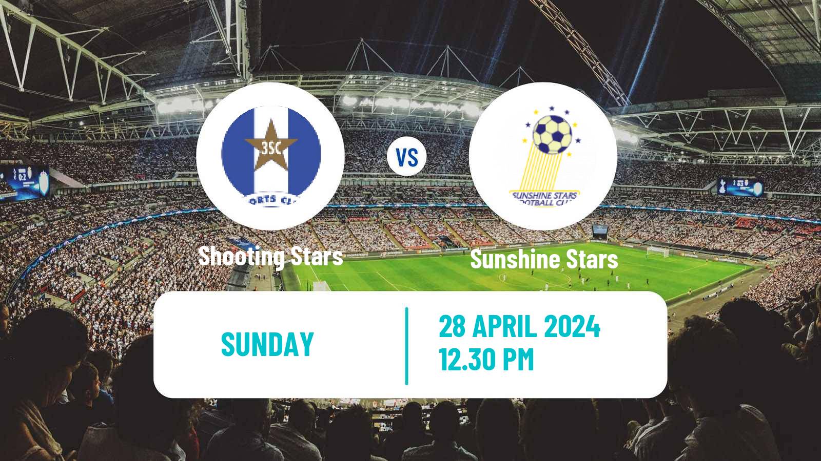 Soccer Nigerian Premier League Shooting Stars - Sunshine Stars