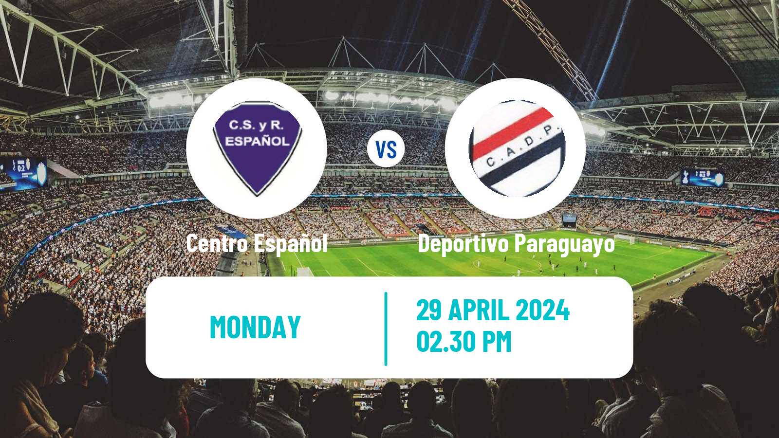 Soccer Argentinian Primera C Centro Español - Deportivo Paraguayo