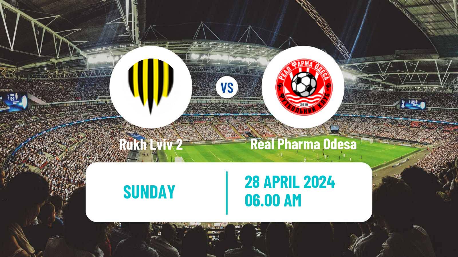 Soccer Ukrainian Druha Liga Rukh Lviv 2 - Real Pharma Odesa