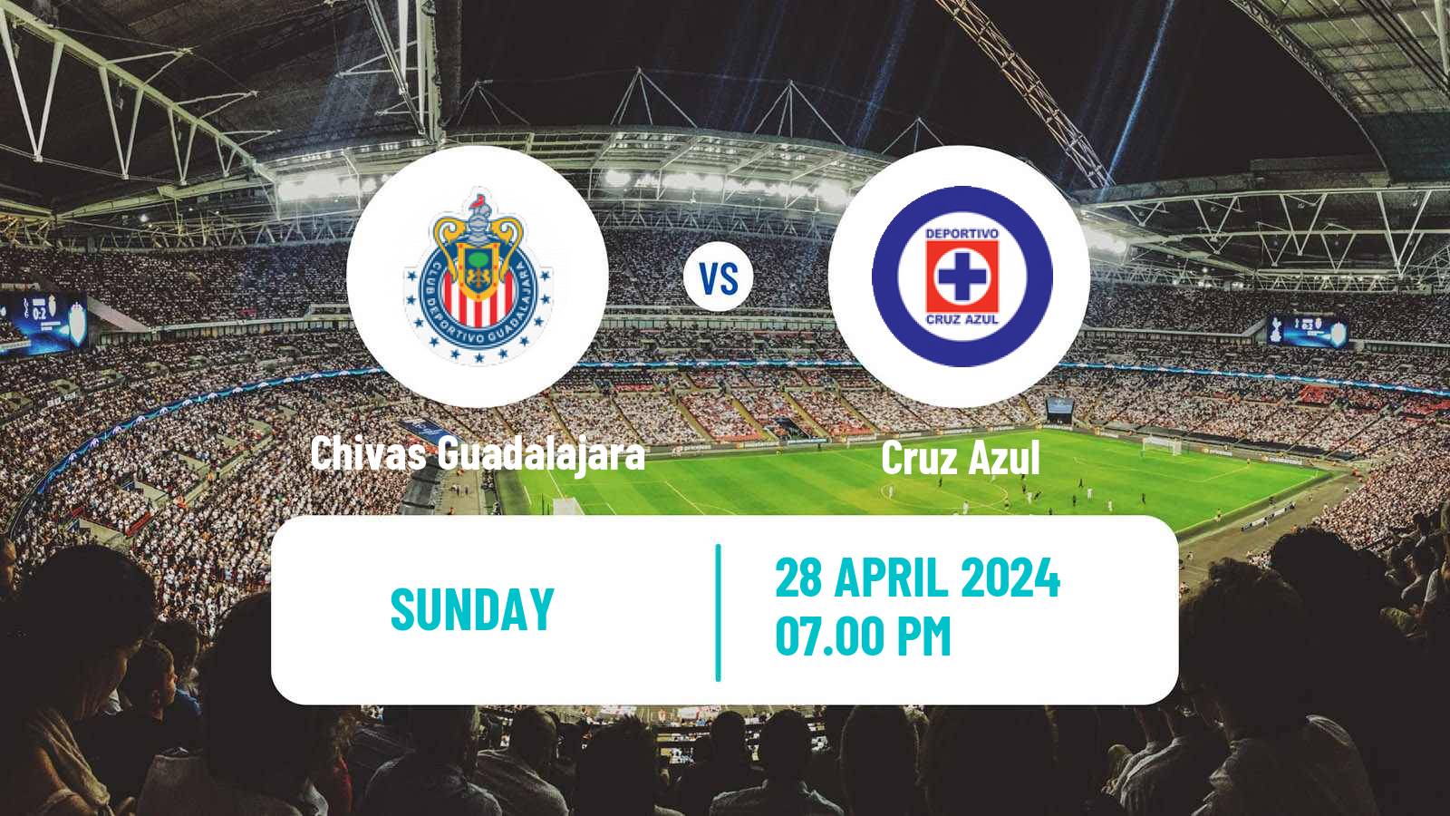 Soccer Mexican Liga MX Women Chivas Guadalajara - Cruz Azul
