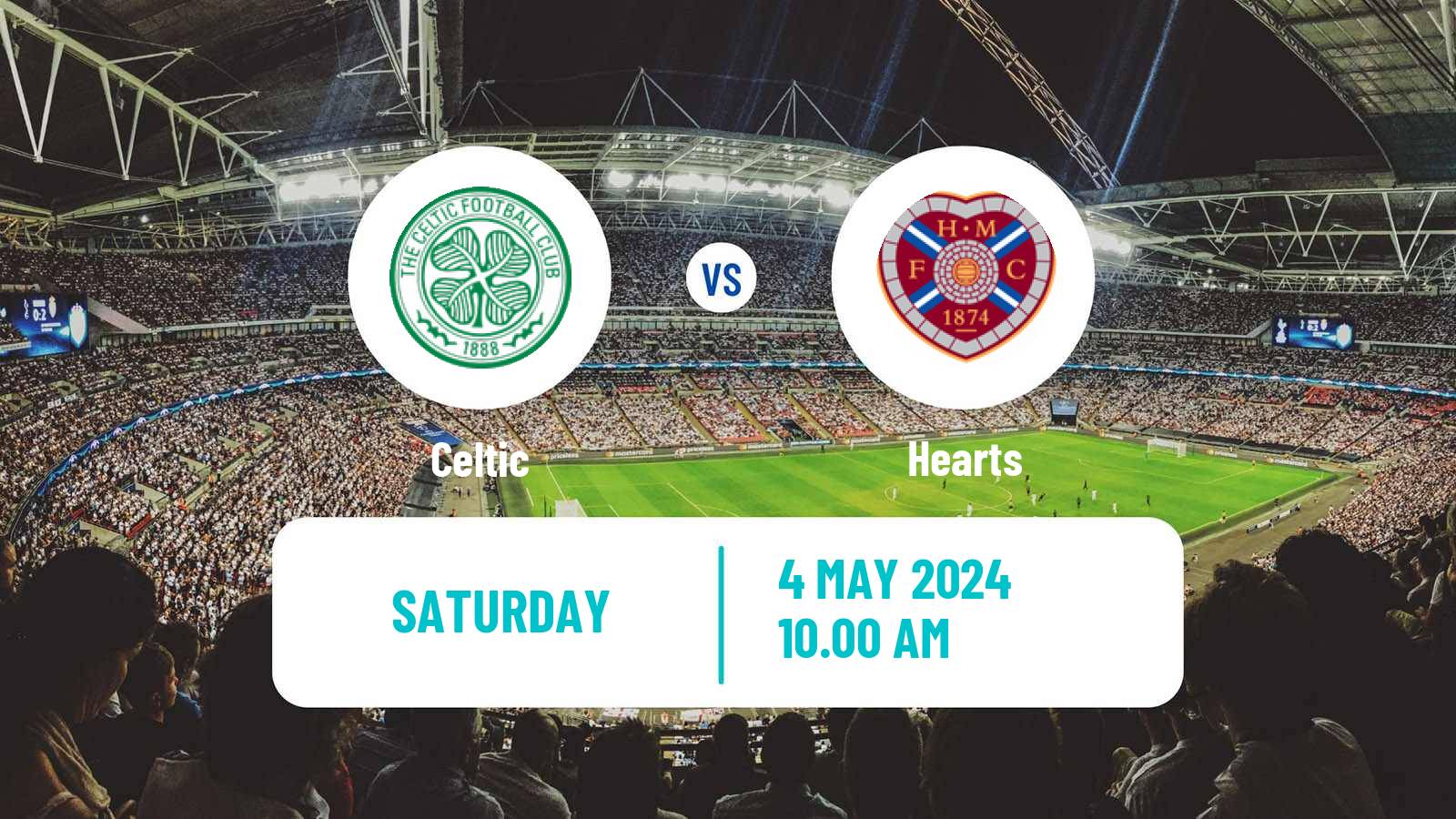 Soccer Scottish Premier League Celtic - Hearts
