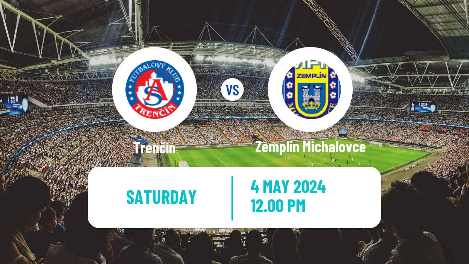 Soccer Slovak Superliga Trenčín - Zemplín Michalovce