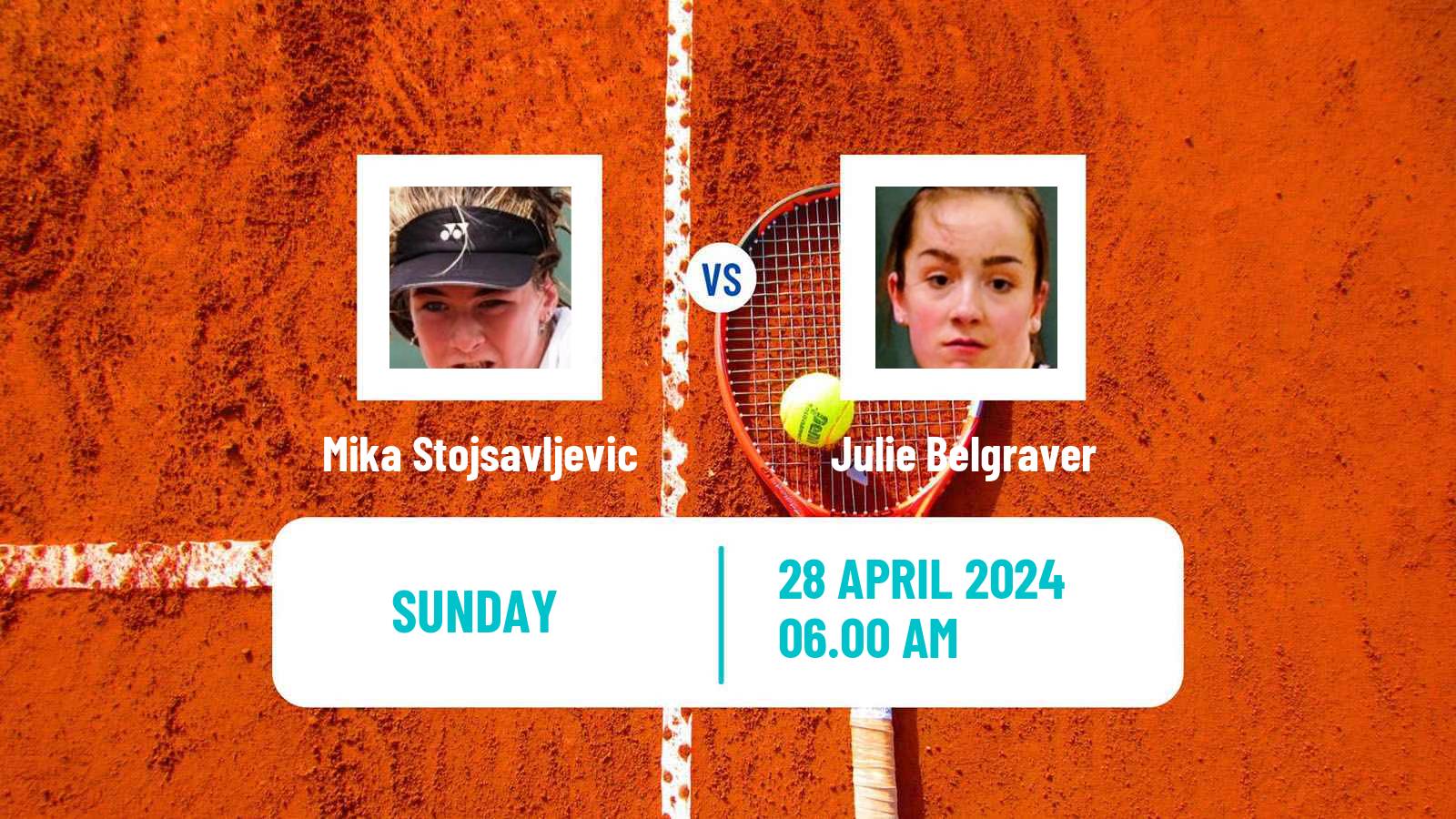 Tennis ITF W35 Nottingham Women Mika Stojsavljevic - Julie Belgraver