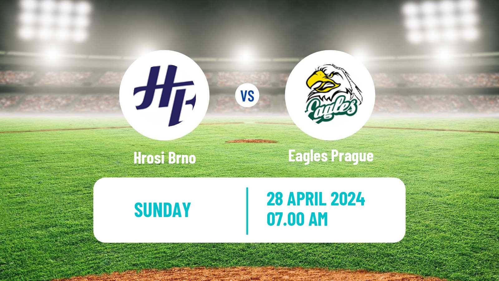 Baseball Czech Extraliga Baseball Hrosi Brno - Eagles Prague