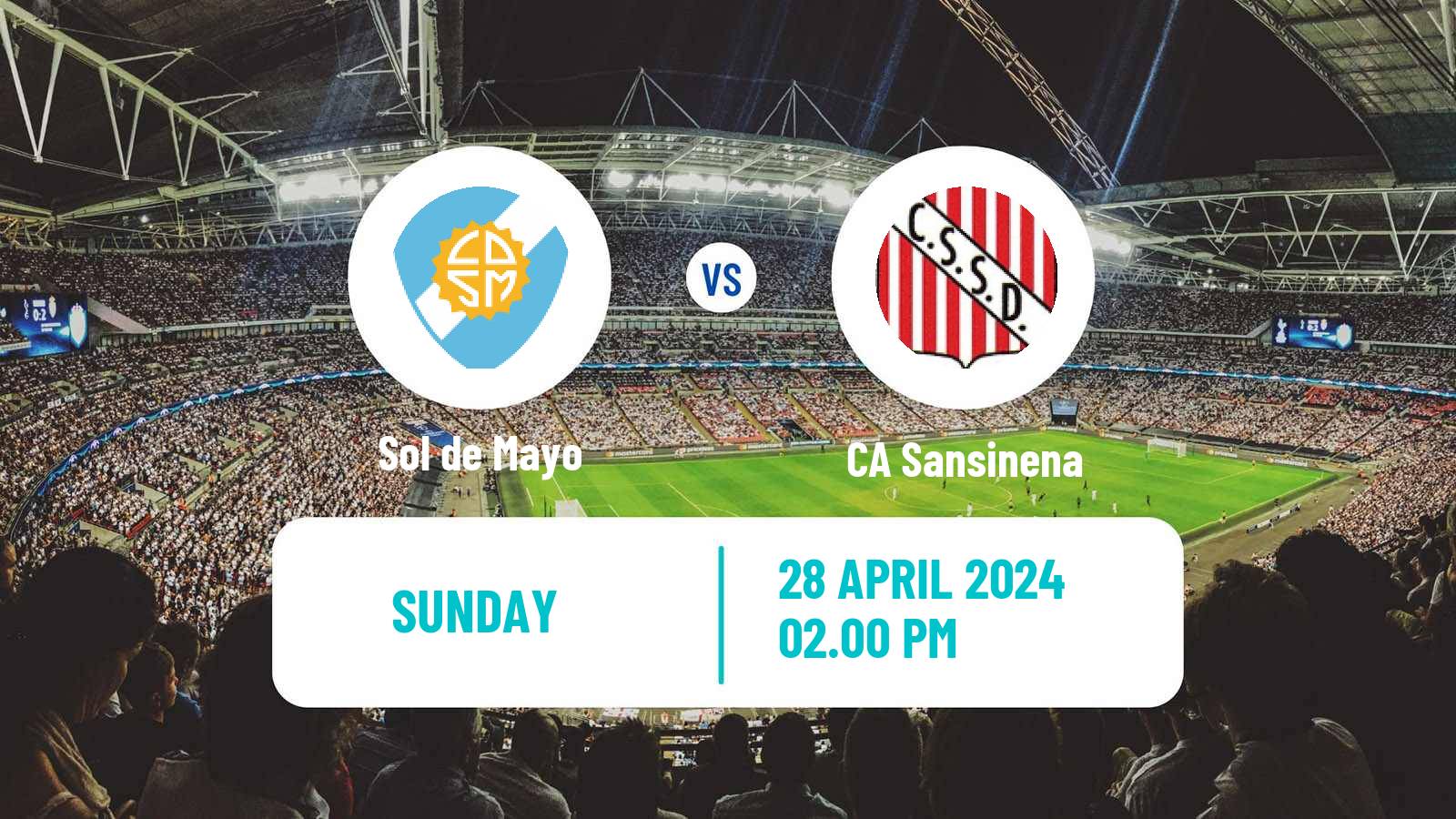 Soccer Argentinian Torneo Federal Sol de Mayo - Sansinena