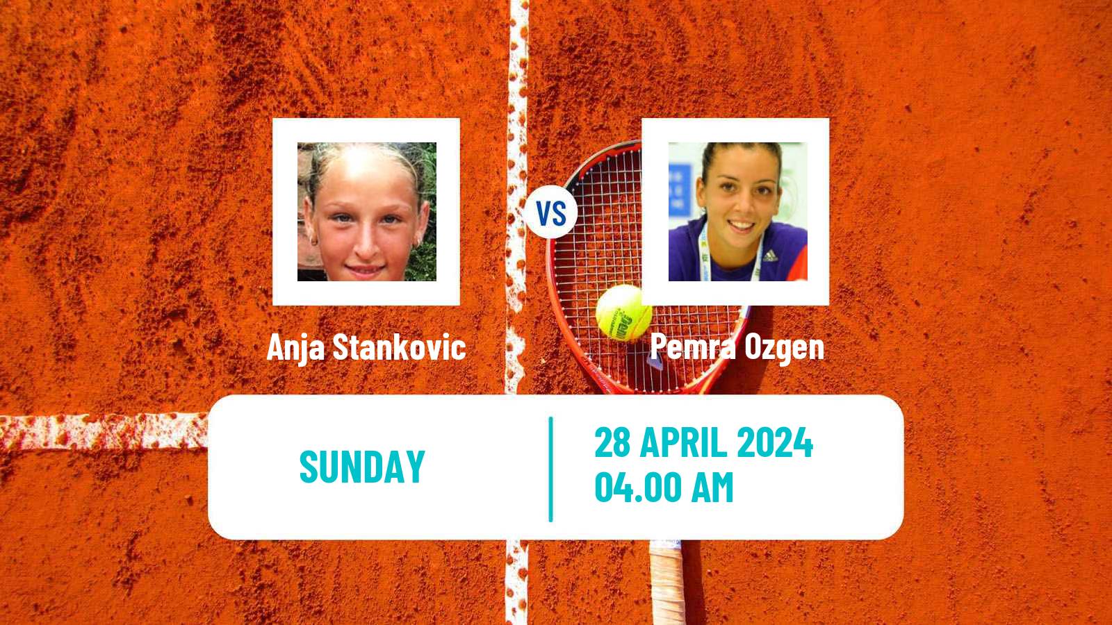 Tennis ITF W15 Kursumlijska Banja 2 Women Anja Stankovic - Pemra Ozgen