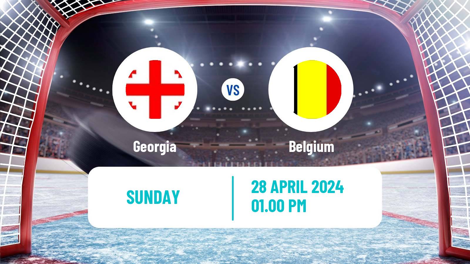 Hockey IIHF World Championship IIB Georgia - Belgium