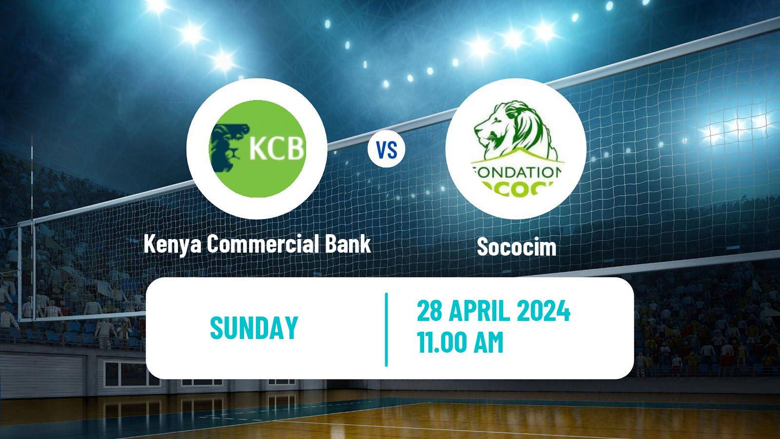 Volleyball African Club Championship Volleyball Women Kenya Commercial Bank - Sococim