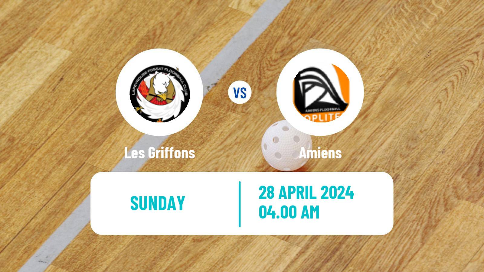 Floorball French Division 1 Floorball Les Griffons - Amiens