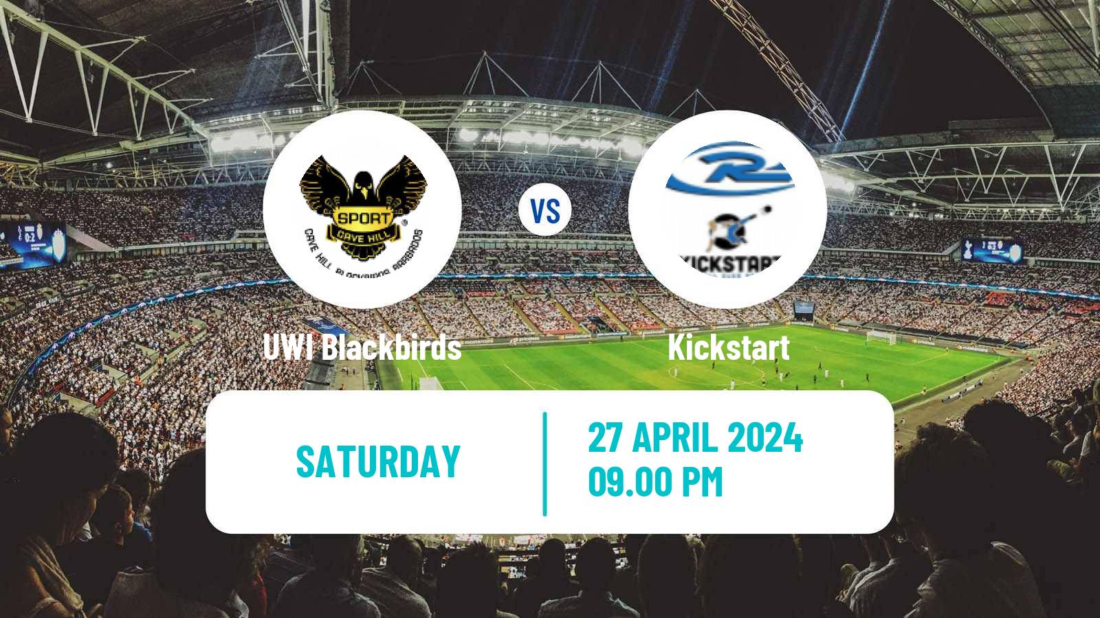 Soccer Barbados Premier League UWI Blackbirds - Kickstart
