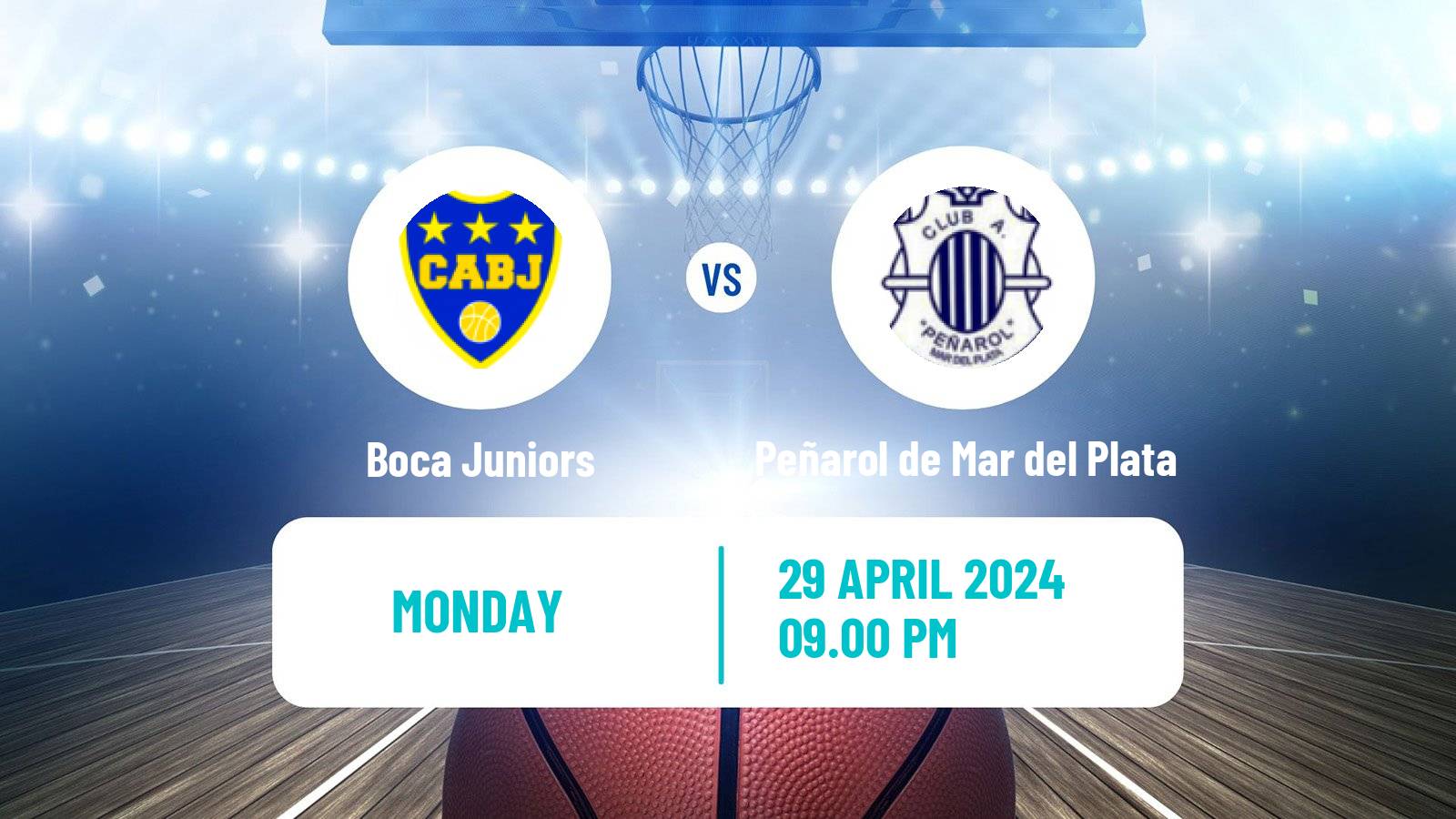 Basketball Argentinian LNB Boca Juniors - Peñarol de Mar del Plata