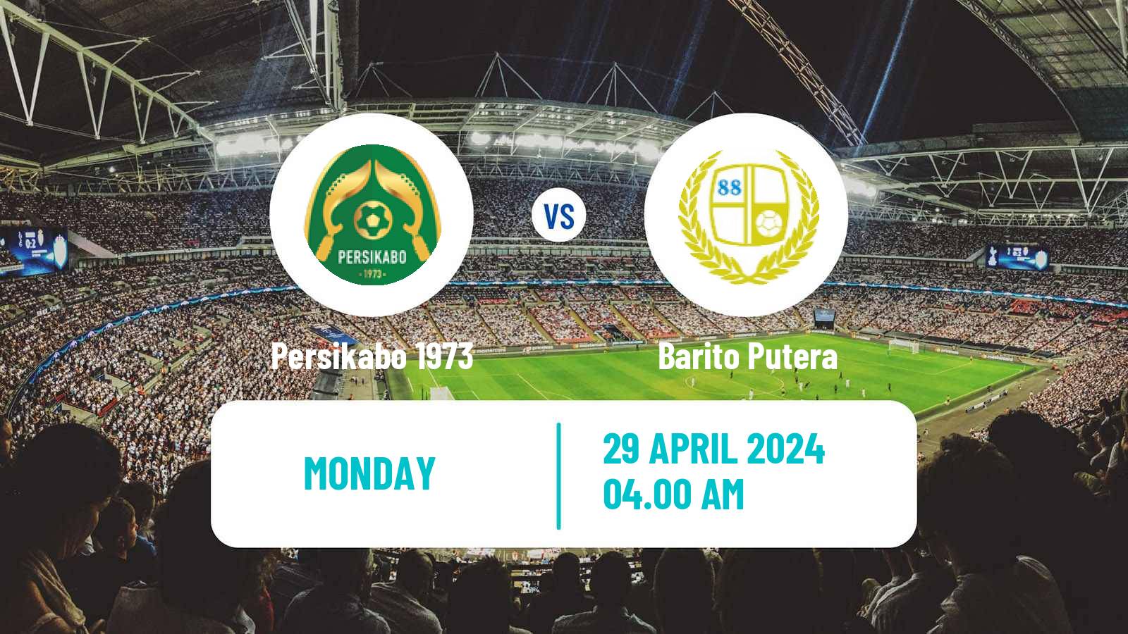 Soccer Indonesian Liga 1 Persikabo 1973 - Barito Putera