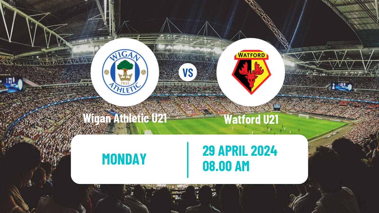 Soccer English Professional Development League Wigan Athletic U21 - Watford U21
