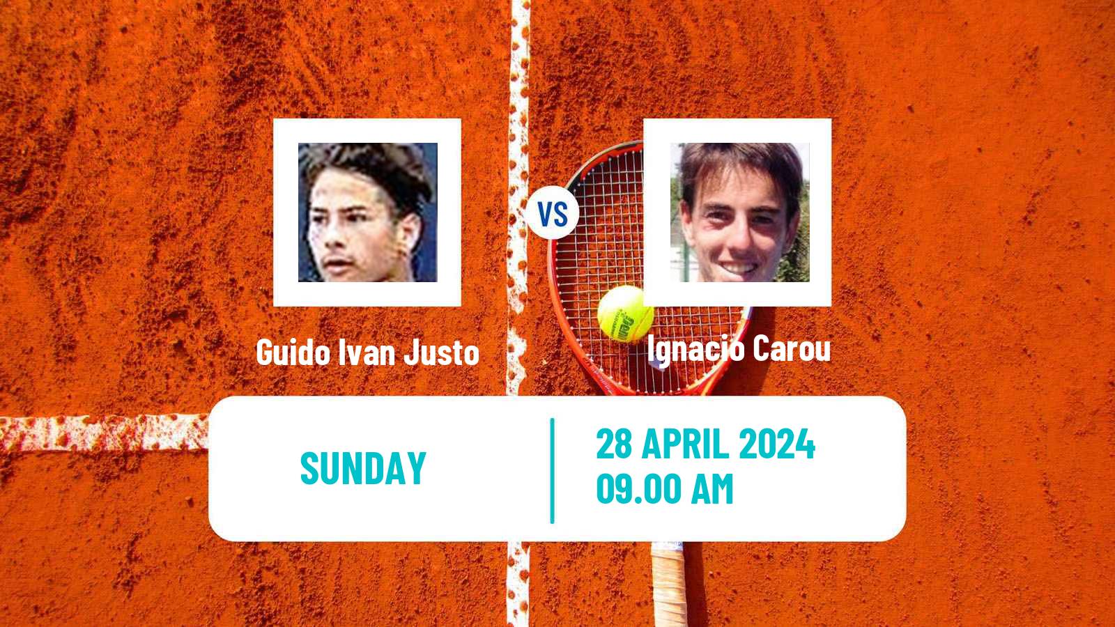 Tennis Porto Alegre Challenger Men Guido Ivan Justo - Ignacio Carou