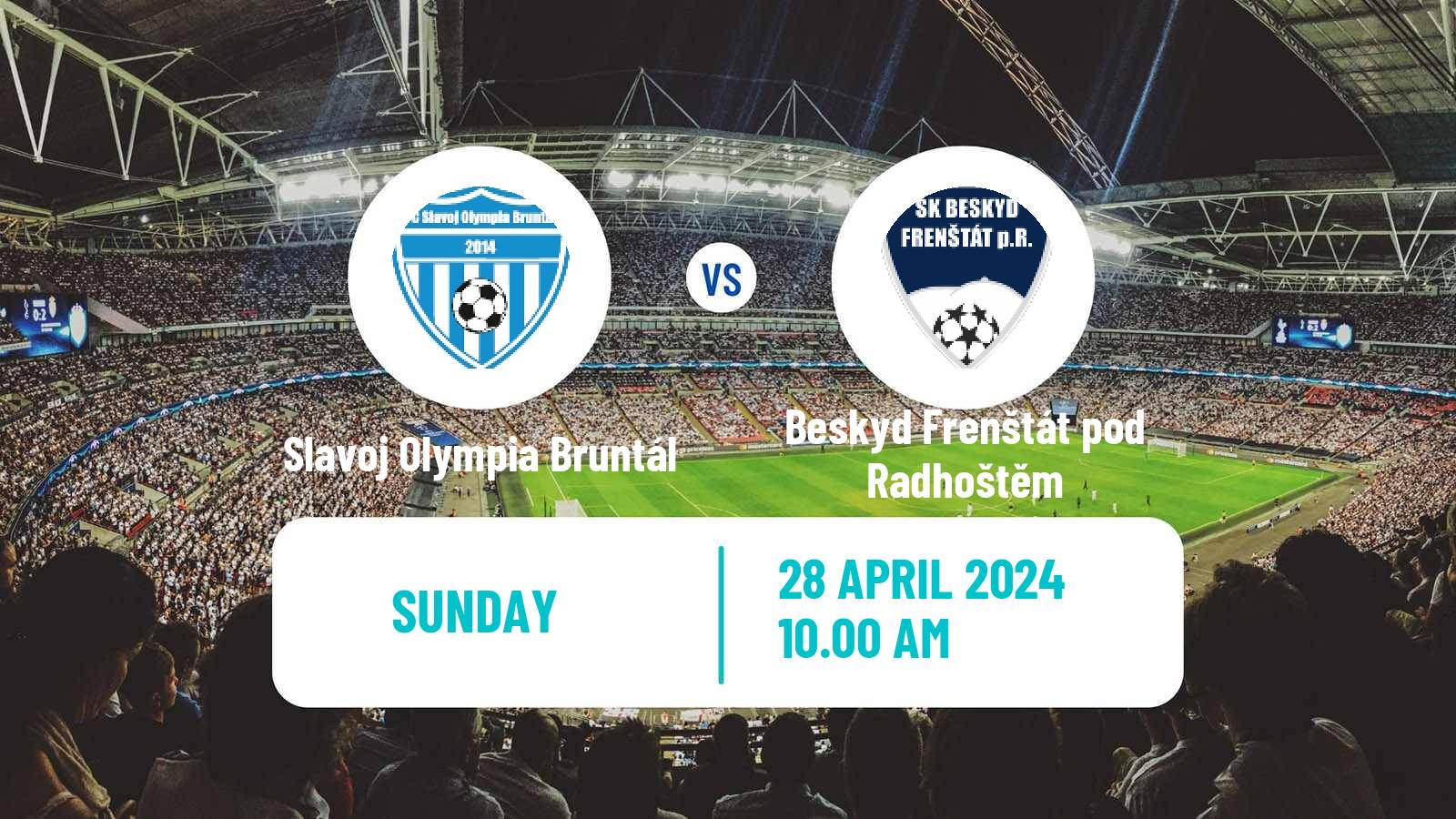 Soccer Czech Division F Slavoj Olympia Bruntál - Beskyd Frenštát pod Radhoštěm