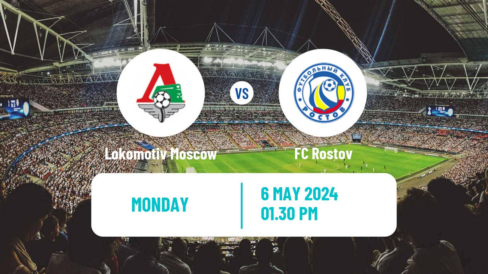 Soccer Russian Premier League Lokomotiv Moscow - Rostov