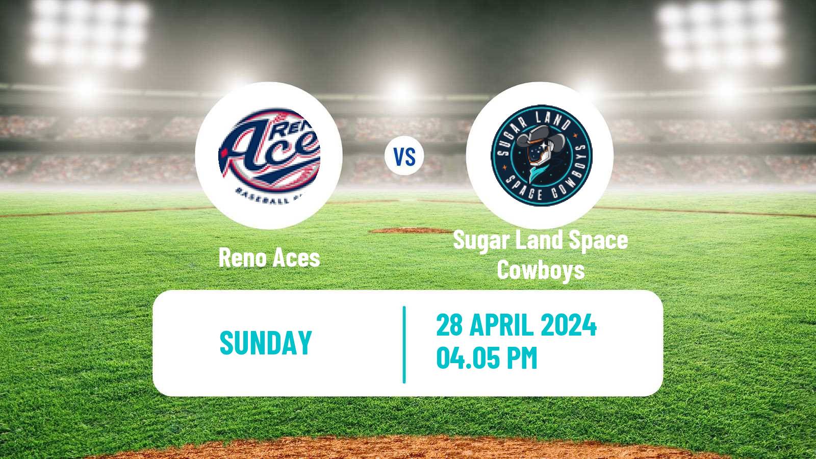 Baseball PCL Reno Aces - Sugar Land Space Cowboys