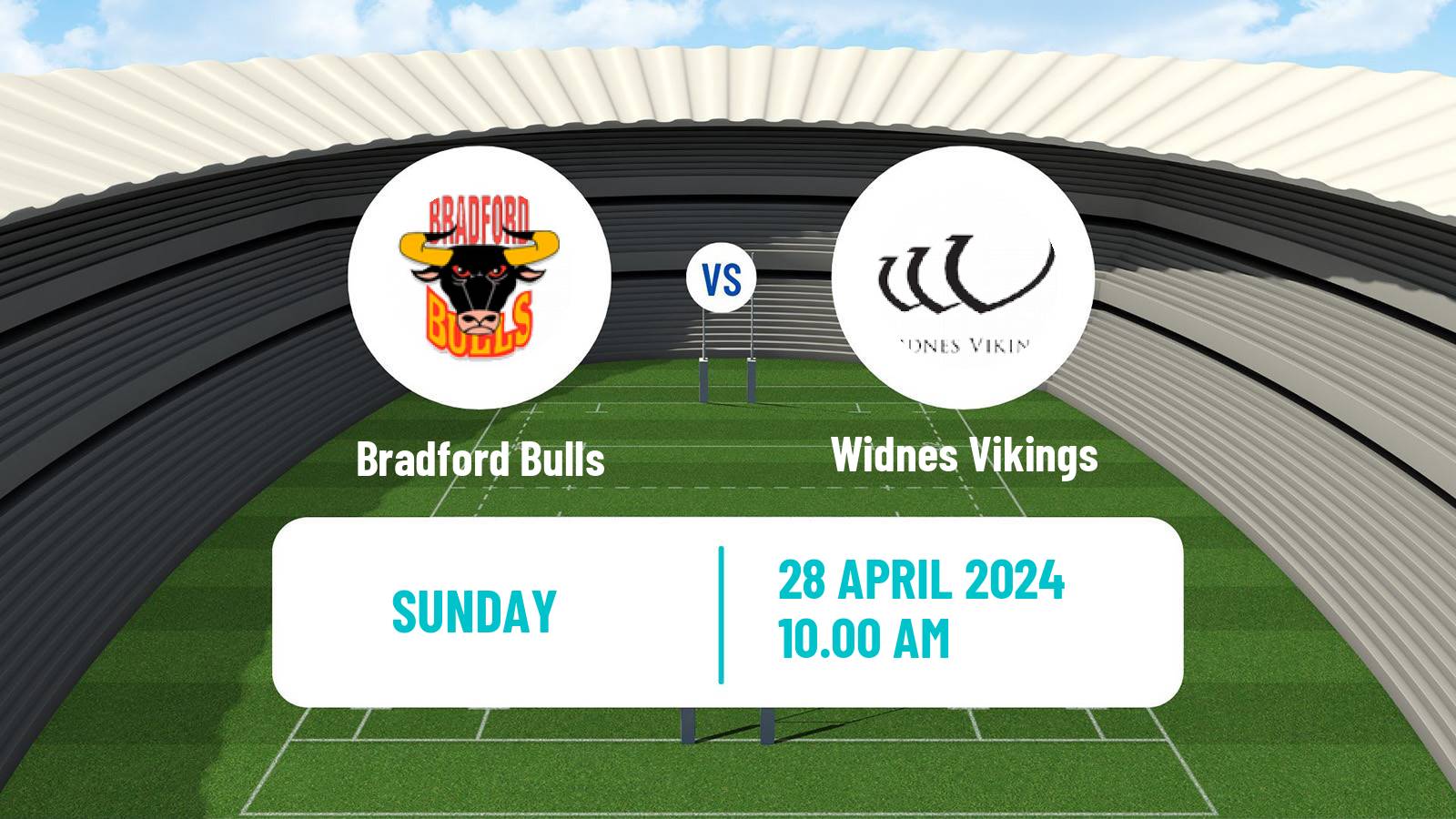 Rugby league English Championship Rugby League Bradford Bulls - Widnes Vikings