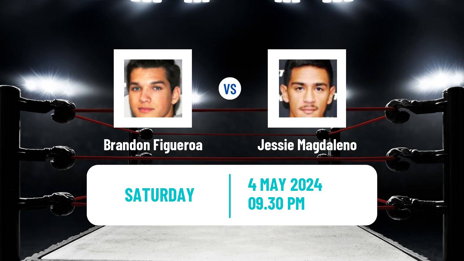 Boxing Featherweight WBC Title Men Brandon Figueroa - Jessie Magdaleno